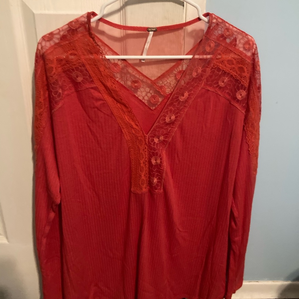 Free people long sleeve shirt